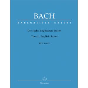 輸入楽譜／ピアノ／バッハ：イギリス組曲全曲 BWV 806 - 811