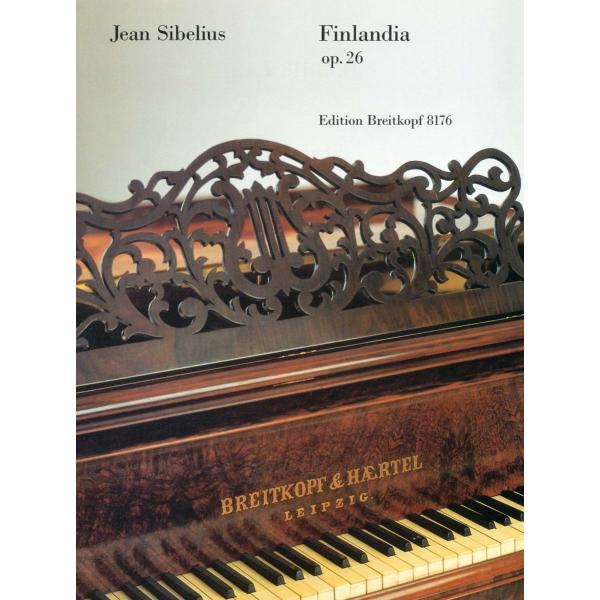 輸入楽譜／ピアノ／シベリウス：交響詩「フィンランディア」op. 26