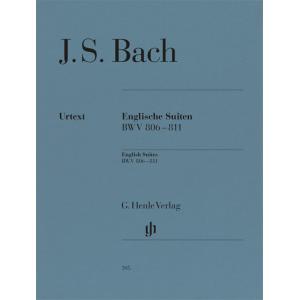 輸入楽譜／ピアノ／バッハ：イギリス組曲 BWV 806 - 811