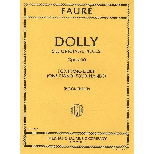 輸入楽譜／ピアノ（1台4手）／フォーレ：組曲「ドリー」 op. 56