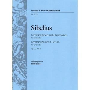 輸入楽譜／スコア／シベリウス：レンミンカイネン組曲 第4曲 「レンミンカイネンの帰郷」op. 22 ...