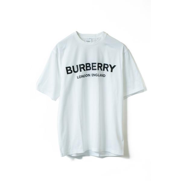 バーバリー Tシャツ クルーネックTシャツ 80260171 メンズ 8026017 ホワイト BU...