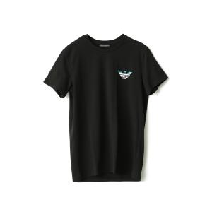 エンポリオアルマーニ Ｔシャツ アンダーＴシャツ クルーネックTシャツ メンズ 110853 1P525 ブラック Emporio Armani｜breramode