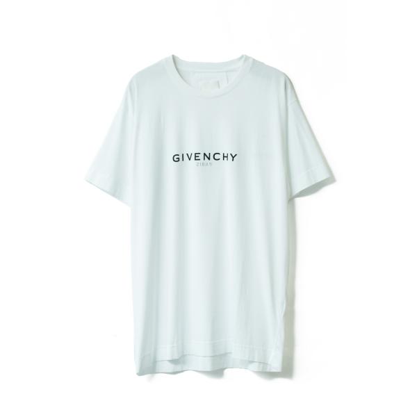 ジバンシー Tシャツ BM71533Y6B-100 GIVENCHY リバース オーバーサイズフィッ...