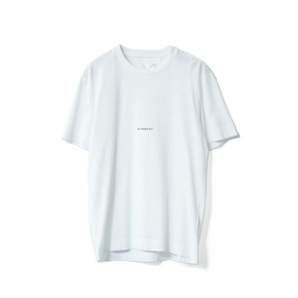 ジバンシー ジバンシィ Tシャツ クルーネックTシャツ BM71F83Y6B-100 SLIM FI...