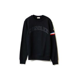 モンクレール トレーナー スウェット プルオーバー I10918G00005899WC778 メンズ 8G00005 899WC ネイビー×ブルー MONCLER 2023-24 Autumn&Winter｜breramode