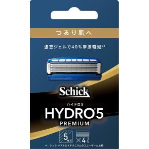 シック ハイドロ5 プレミアム つるり肌へ 替刃 4個入