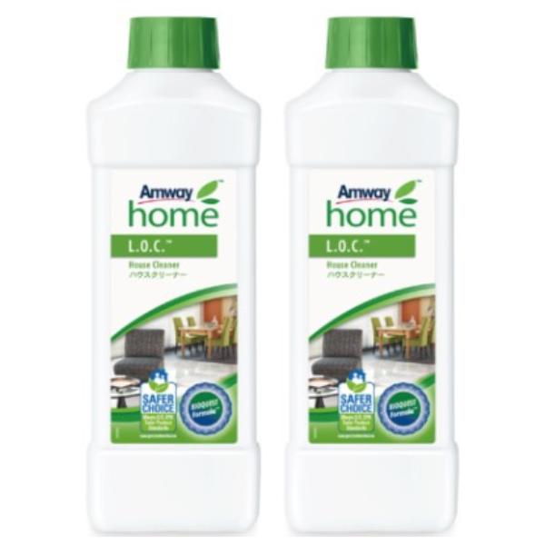 アムウェイ L.O.C ハウスクリーナー 濃縮住宅 家具用合成洗剤 1L 2本セット