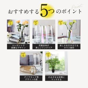 北欧風 ガラス 花瓶 シンプル モダン 上品 ...の詳細画像2