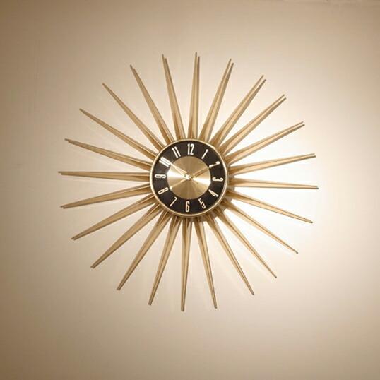 emits timeエミッツ タイム　壁掛時計ウォールクロックサンバースト