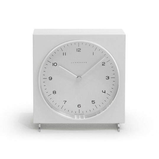 Max bill / マックスビル Table Clock Whiteユンハンス テーブルクロック ...
