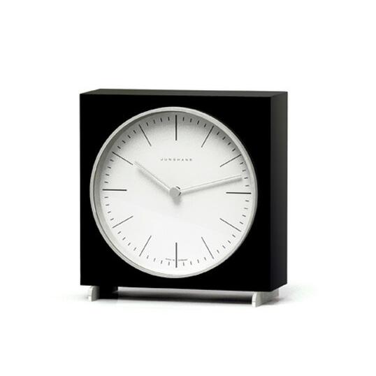 Max bill / マックスビル Table Clock Blackユンハンス テーブルクロック ...