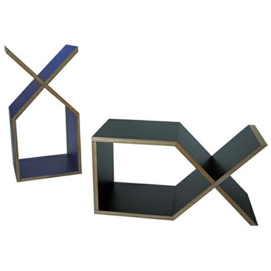 abode DXサイドテーブルブックシェルフインテリアデザイナーズ家具リビング