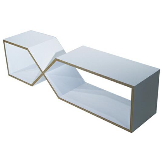 abode DXDXリビングテーブルサイドボードテレビボードブックシェルフ