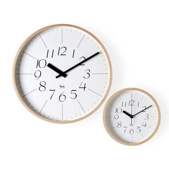 リキクロック 細文字 LLサイズグッドデザイン賞受賞の人気No.1クロックウォールクロック壁掛時計