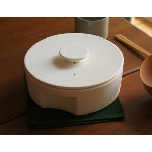 Ceramic Japan土鍋 do-nabe IH対応 Lサイズ ホワイト直火・IH両用電子レンジ使用可｜bricbloc