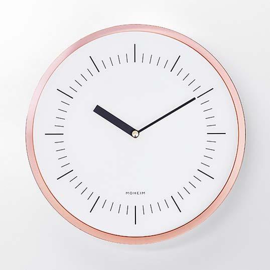 MOHEIMHORN (COPPER)ウォールクロック壁掛け時計インテリアリビング