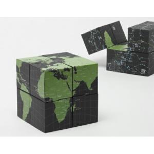 geografia / ジオグラフィアEARTH & SKY TWISTABLE GLOBE eight cubes.ツイスタブル・グローブ／回遊式地球儀｜bricbloc