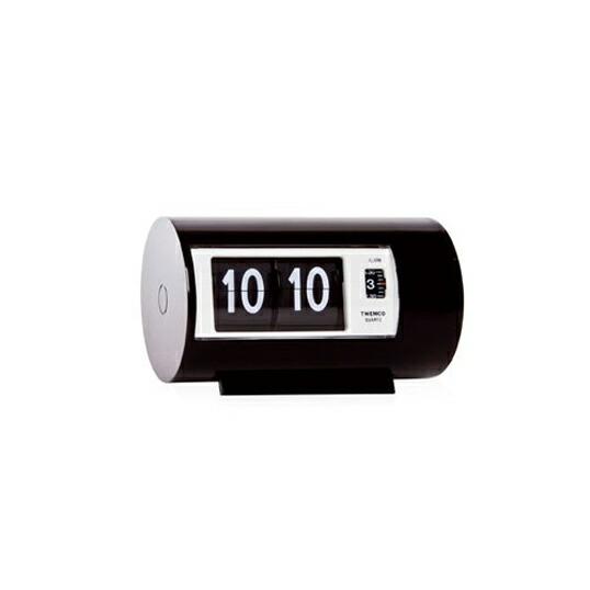 TWEMCO ALARM CLOCK AP-28 ブラックパタパタクロックアラームクロックリビング