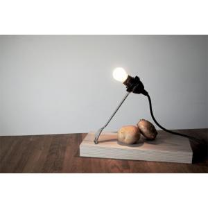 Vegetable Lamp (ベジタブル・ランプ) / 野菜ランプ ウッドボード付きデザイナーズ照明テーブルランプ｜bricbloc