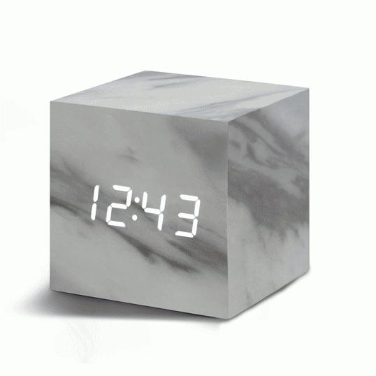 Gingko Electronics CUBE MARBLE CLICK CLOCKキューブクリック...