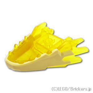 レゴ パーツ ばら売り #100588pb02 ドラゴンヘッド - 下顎：トランスイエロー | LE...