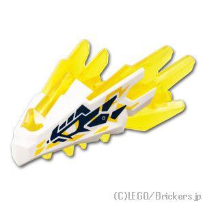 レゴ パーツ ばら売り #100588pb04 メカドラゴン ヘッド(ニンジャゴー)：トランスイエロ...