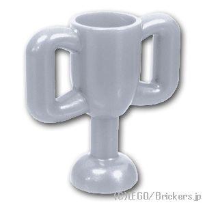 レゴ パーツ ばら売り #10172 トロフィーカップ スモール：フラットシルバー | LEGOの部...