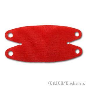 レゴ パーツ ばら売り #109393 ハンモックの布 10 x 5：レッド | LEGOの部品