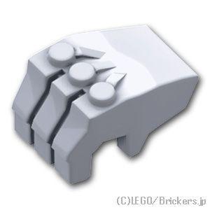 レゴ パーツ ばら売り #11092 ゴリラフィスト：フラットシルバー | LEGOの部品