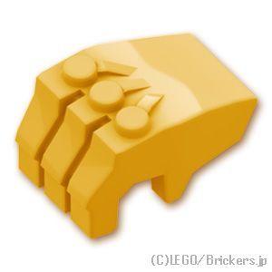 レゴ パーツ ばら売り #11092 ゴリラフィスト：パールゴールド | LEGOの部品