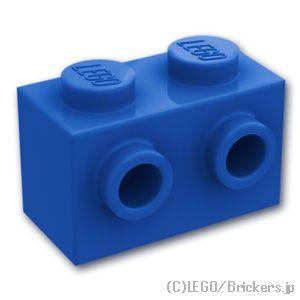 レゴ パーツ ばら売り #11211 ブロック 1 x 2 - 1面スタッド：ブルー | LEGOの...
