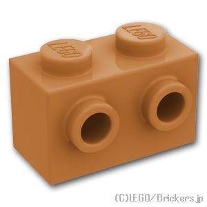 レゴ パーツ ばら売り #11211 ブロック 1 x 2 - 1面スタッド：ミディアムヌガー | ...