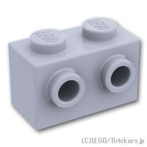 レゴ パーツ ばら売り #11211 ブロック 1 x 2 - 1面スタッド：グレー | LEGOの...
