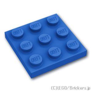 レゴ パーツ ばら売り #11212 プレート 3 x 3：ブルー | LEGOの部品