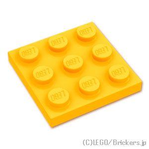 レゴ パーツ ばら売り #11212 プレート 3 x 3：ブライトライトオレンジ | LEGOの部...