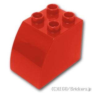 レゴ パーツ ばら売り デュプロ ブロック 2 X 3 X 2 カーブトップ レッド Lego 部品 021 レゴブロック専門店ブリッカーズ 通販 Yahoo ショッピング