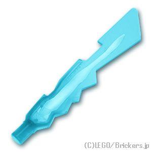 レゴ パーツ ばら売り #11439pb01 ライトニング・ブレード：トランスライトブルー | LE...