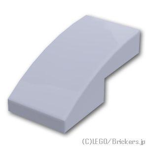 レゴ パーツ ばら売り #11477 カーブスロープ - 2 x 1：グレー | LEGOの部品