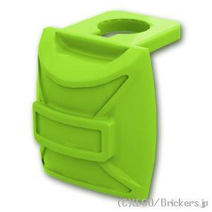 レゴ パーツ ばら売り #12897 バックパック - 薄型：ライム | LEGOの部品