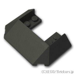 レゴ パーツ ばら売り #13269 トレイン ルーフ 6 x 4：ブラック | LEGOの部品