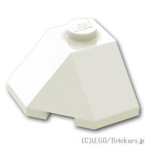 レゴ パーツ ばら売り #13548 ウェッジ 2 x 2 - スロープ  45° コーナー ：ホワ...