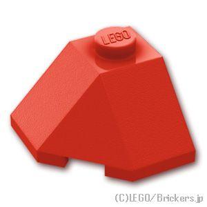 レゴ パーツ ばら売り #13548 ウェッジ 2 x 2 - スロープ  45° コーナー ：レッ...