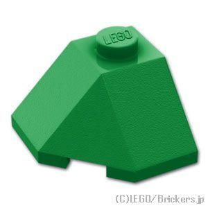 レゴ パーツ ばら売り #13548 ウェッジ 2 x 2 - スロープ  45° コーナー ：グリ...