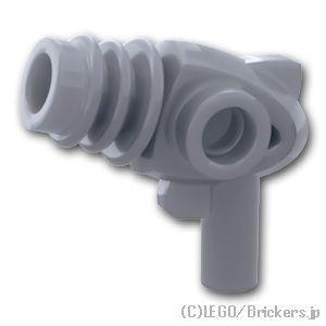 レゴ パーツ ばら売り #13608 光線銃 - ラウンドディフューザー：フラットシルバー | LE...