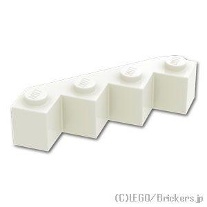 レゴ パーツ ばら売り #14413 ブロック ファセット 4 x 4：ホワイト | LEGOの部品