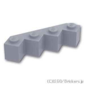 レゴ パーツ ばら売り #14413 ブロック ファセット 4 x 4：グレー | LEGOの部品