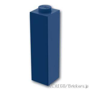 レゴ パーツ ばら売り #14716 ブロック 1 x 1 x 3：ダークブルー | LEGOの部品