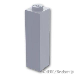 レゴ パーツ ばら売り #14716 ブロック 1 x 1 x 3：グレー | LEGOの部品
