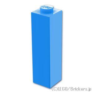 レゴ パーツ ばら売り #14716 ブロック 1 x 1 x 3：ダークアズール | LEGOの部...